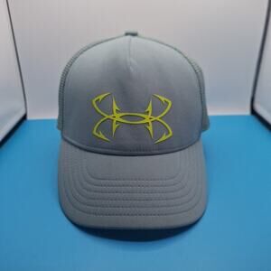 Under Armour Womens Teal Trucker Adjustable Snapback Mesh Hat Cap